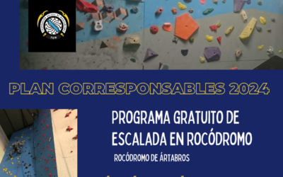 PLAN CORRESPONSABLES de escalada en el rocódromo de Ártabros – Septiembre