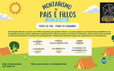 MONTAÑISMO DE PAIS E FILLOS – PORTO DO SON E POBRA DO CARAMIÑAL – 24 E 25 DE MAIO