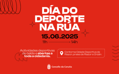 DIA DO DEPORTE NA RÚA – DOMINGO 15 DE XUÑO