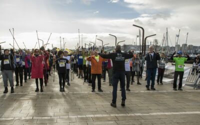 CRÓNICA  DA  3ª PROBA DA LIGA GALEGA  DE MARCHA NÓRDICA | FEDERACION GALEGA DE MONTAÑISMO | A CORUÑA – SÁBADO 15 DE NOVEMBRO DE 2025